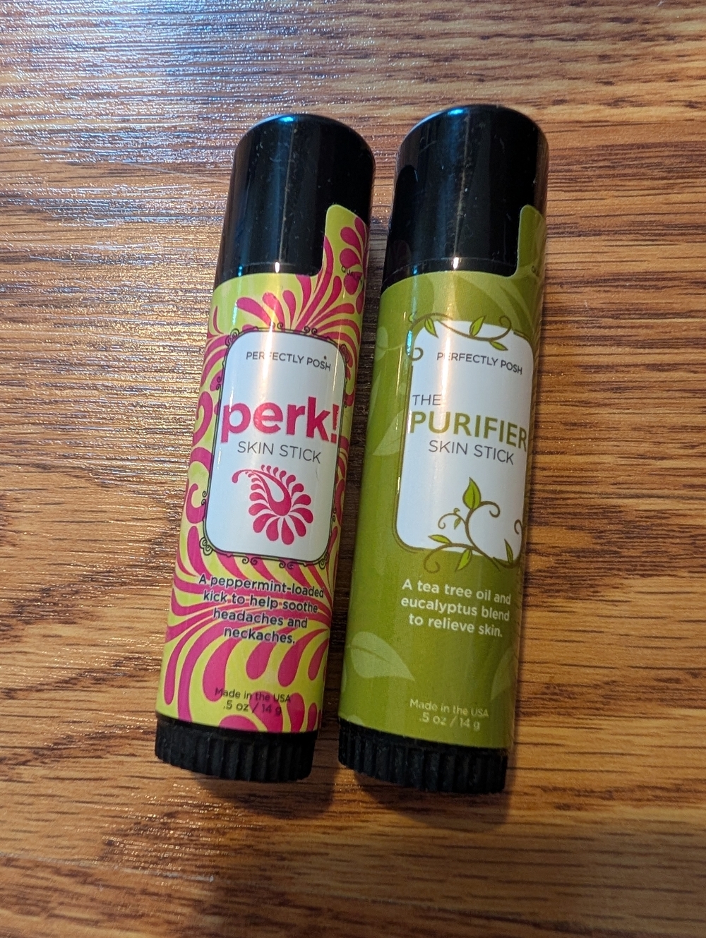 Perfectly Posh Perk! & Purifier Skin Sticks
